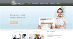 Desktop Screenshot of cliniworks.com