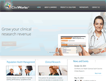 Tablet Screenshot of cliniworks.com
